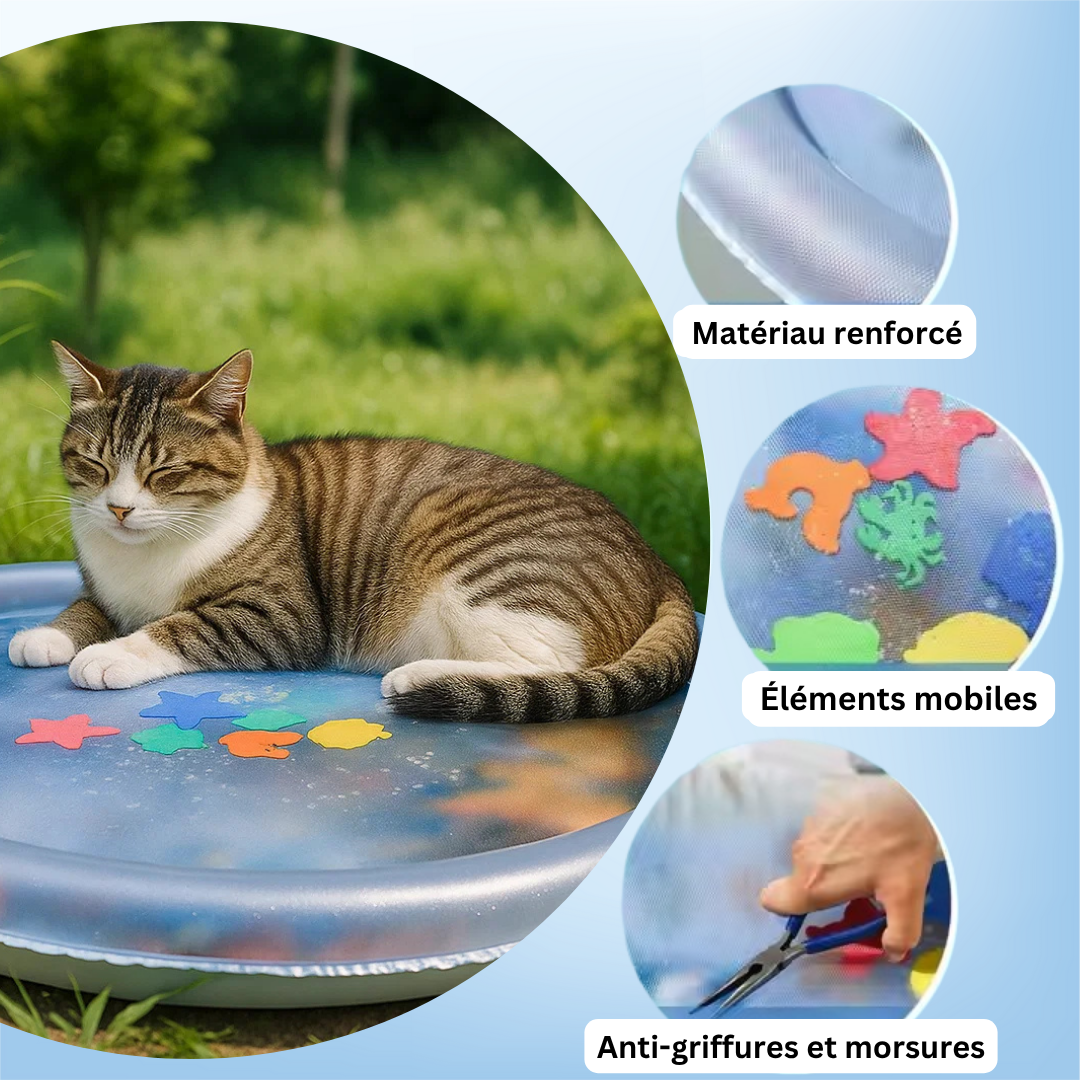 Refreshing Water Mat for Cats 2.0