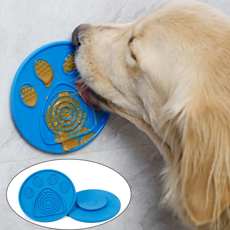Silicone Treat Mat for Dogs – Non-Slip Wall Mat for Your Dog’s Bath
