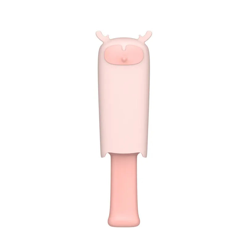 Reusable Fluffy Pet Hair Roller with Cute Animal Design and Protective Case