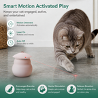 Automatic Motion-Activated Cat Laser Toy