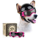 Stylish Dog Helmet with Goggles