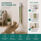 Automatic Cat Teaser Toy for Interactive & Independent Play