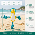 Durable Floating Dental Latex & Rope Dog Toy