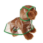 Transparent Waterproof Dog Raincoat