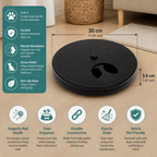 3-in-1 Interactive Dog Nail Scratch Toy with Treat Dispenser