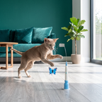 Interactive Spinning Butterfly Cat Toy – Rechargeable Motion Teaser Wand