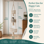 Hanging Handwoven Cat Bed