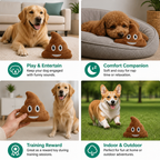 Farting Plush Dog Toy with 7 Funny Sounds