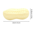 Peanut Shaped Dog Chew Toy, Dental Cleaning