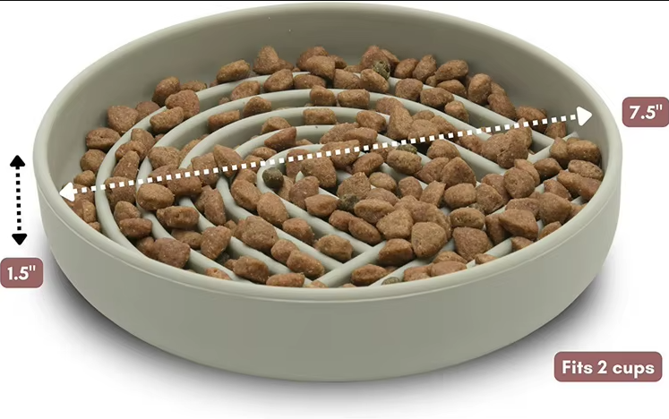 Slow Feeder Bowl for Dogs and Cats – Eat Slowly for Better Digestion
