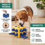 Snuffle Toy for Dogs – Durable Interactive Puzzle Toy for Mental Stimulation & Treat Hunting