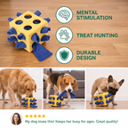 Snuffle Toy for Dogs – Durable Interactive Puzzle Toy for Mental Stimulation & Treat Hunting
