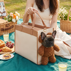 Pet Carrier Tote Bag with Teddy Bear Peek-a-Boo Window