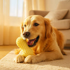 Peanut-Shaped Chew Toy for Dogs, Durable