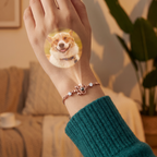 Personalized Paw Photo Projection Keepsake Bracelet